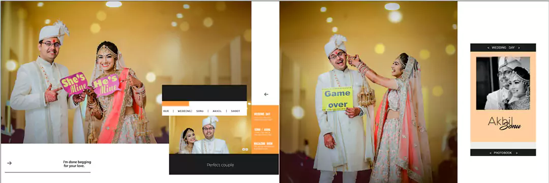 Wedding Album PSD Designs